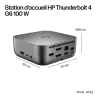 Station d'Accueil HP Thunderbolt 4 100W G6 Dock EURO 9X472UT