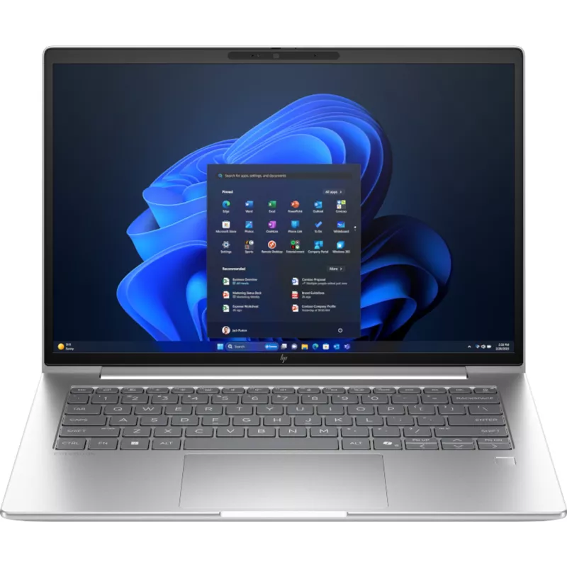 Portable HP EliteBook 6 Intel Core Ultra U7-255U 16Go 512GoSSD Intel Graphics 12 Tops 14'' WUXGA Win11Pro AD4E7ET
