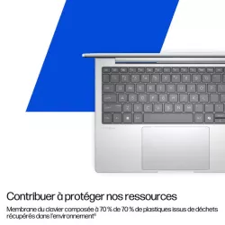 Portable HP EliteBook 8 Intel Core Ultra U7-255U 32GB 1ToSSD Intel Graphics 12 Tops 13,3'' WUXGA Win11Pro AD4B1ET
