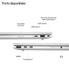Portable HP EliteBook 8 Intel Core Ultra U5-225U 16GB 512GoSSD Intel Graphics 12 Tops 13,3'' WUXGA Win11Pro AD4B3ET