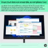 Moniteur HP E22 G5 21.5'' FHD IPS 5 ms GtG 250nits DP/HDMI 1xUSB-B 4xUSB-A 3.2 Regl Hauteur,Pivotable,Inclinable 3/3/0 6N4E8AA