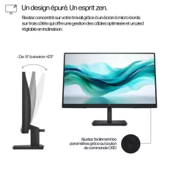 Moniteur HP Series 3 Pro 322pf 21.5'' FHD IPS 5ms GtG 250nits HDMI/VGA/DP Inclinable 3/3/0 9U5B0UT