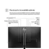 Moniteur HP Series 5 Pro - 524pn 24'' WUXGA IPS 5 ms 350nits HDMI/DPin/DPout/USB-A x3 USB-B x1 Regl…