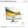 Moniteur HP 524da 24'' FHD IPS 5 ms GtG 300nits 1x HMDI, 1x Alimentation Regl Hauteur,Pivotable,Inclinable 3/3/0 B11W5AT