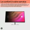 Moniteur HP E32k G5 32'' 4k Docking USB-C power delivery UHD 4K IPS 5ms GtG 350nits Regl Hauteur,Pivotable,Inclinable…
