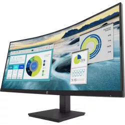 Moniteur HP P34hc G4 34'' WQHD VA Incurvé 5 ms GtG 250nits HDMI/ Display Port/ USB-C PD 65W 4x USB-A 3.2 Regl…
