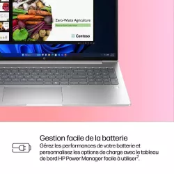 Portable HP ProBook 4 Intel Core 3-100U 8Go 256GoSSD Intel Graphics 16'' WUXGA Win11Pro B39VMAT