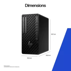 Station de Travail HP Z1 TWR G1i Intel Core U7-265 20C 32GO 1ToSSD NVIDIA RTX A1000 8GB WIN11PRO Lecteur Optique A40RGET