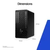Station de Travail HP Z1 TWR G1i Intel Core U7-265 20C 32GO 1ToSSD NVIDIA RTX A1000 8GB WIN11PRO Lecteur Optique A40RGET