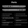 Station de Travail HP ZBook Power G11 A AMD Ryzen 7 8845HS 32GO 1TO SSD NVIDIA RTX 1000 Ada 6GB 16 WUXGA WIN11PRO Silver 3/3/3…