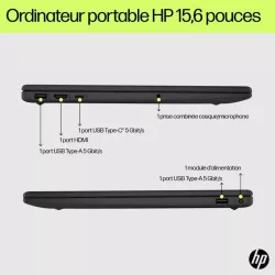 Portable 15-fd0154nf Core i3-1315U 16GB DDR4 512GB PCIe Intel UHD Graphics 15.6 FHD 250 nits Win11H C27R7EA