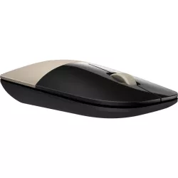 Souris sans fil HP Z3700 Or,fonctionne sur une large gamme de surfaces, durée de vie jusqu'à 16 mois avec une seule pile AA…