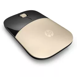 Souris sans fil HP Z3700 Or,fonctionne sur une large gamme de surfaces, durée de vie jusqu'à 16 mois avec une seule pile AA…