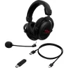 HyperX Cloud Core Noir - Casque sans fil stucture aluminium, son spatial