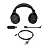 HyperX Cloud Flight Noir-Bleu - Casque de jeu sans fil, Autonomie 30H, Mousse à mémoire de forme
