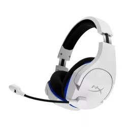 Casque Core HyperX Cloud Stinger Plus Bleu Blanc, Sans Fil, compatible PS5 PS4 et PC, Microphone à suppression de bruit…