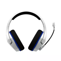 Casque Core HyperX Cloud Stinger Plus Bleu Blanc, Sans Fil, compatible PS5 PS4 et PC, Microphone à suppression de bruit…
