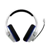 Casque Core HyperX Cloud Stinger Plus Bleu Blanc, Sans Fil, compatible PS5 PS4 et PC, Microphone à suppression de bruit…