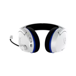 Casque Core HyperX Cloud Stinger Plus Bleu Blanc, Sans Fil, compatible PS5 PS4 et PC, Microphone à suppression de bruit…