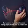 Tapis HyperX Pulsefire (M), surpiqûres anti-effilochage, Base antidérapante en caoutchouc et rembourrage confortable