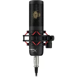 Microphone à condensateur HyperX ProCast Noir, Connection XLR, Cardioïde, support anti-vibration, filtre anti-pop détachable…