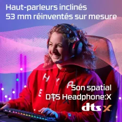 HyperX Casque filaire Cloud III - Mousse mémoire de forme - PC, PS5, PS4, Xbox Series X|S, XboxOne, Nintendo Switch, Mobile…