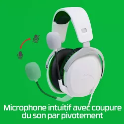 HyperX CloudX Stinger II - Blanc - Casque filaire pour Xbox