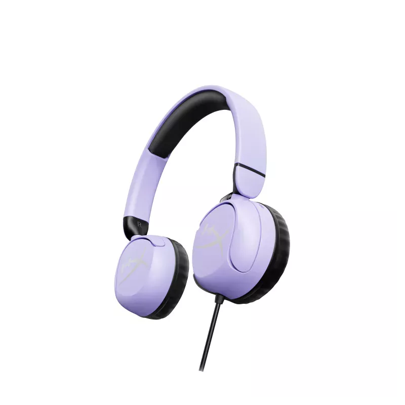 HyperX Cloud Mini - Casque filaire pour gaming (Lavande) - PC, Chromebook, Xbox Nintendo Switch, Steam Deck, appareils mobiles