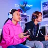 HyperX Cloud Mini - Casque filaire pour gaming (Lavande) - PC, Chromebook, Xbox Nintendo Switch, Steam Deck, appareils mobiles