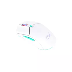HyperX Pulsefire Haste 2 Core Souris Gaming sans fil - 6 boutons - RGB - multi-plateforme - 2,4 GHz/Bluetooth 5.0/câble USB C…