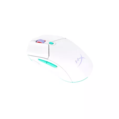 HyperX Pulsefire Haste 2 Core Souris Gaming sans fil - 6 boutons - RGB - multi-plateforme - 2,4 GHz/Bluetooth 5.0/câble USB C…