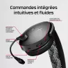 HyperX Cloud Jet Noir - Casque Gamer sans fil - Connexion Bluetooth & 2,4 GHz, Micro pivotant, jusqu'à 20h d'autonomie, Casque…