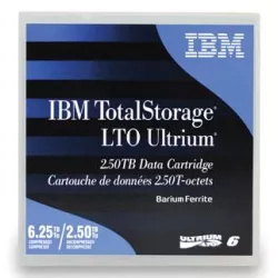 IBM Cartouche de sauvegarde LTO6 2,5TB / 6,25TB