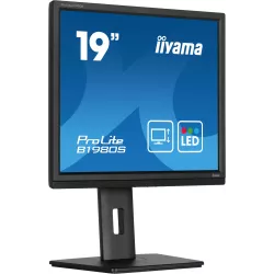 Ecran IIYAMA 19'' LED Noir dalle TN 3ms 5:4 1280x1024 250cd/m² HDMI Displayport haut parleurs 15cm pied régl en haut Pivot…