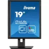 Ecran IIYAMA 19'' LED Noir dalle TN 3ms 5:4 1280x1024 250cd/m² HDMI Displayport haut parleurs 15cm pied régl en haut Pivot…
