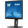Ecran IIYAMA 19'' LED Noir dalle TN 3ms 5:4 1280x1024 250cd/m² HDMI Displayport haut parleurs 15cm pied régl en haut Pivot…