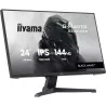 Ecran IIYAMA 23.8'' 1ms G-Master Black Hawk Noir IPS 1920x1080 16:9 144Hz 350cd/m² 1500:1 HDMI DisplayPort 2xUSB HPs 2x2W…