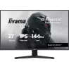 Ecran IIYAMA 27'' 1ms G-Master Black Hawk Noir IPS 1920x1080 16:9 144Hz 350cd/m² 1500:1 HDMI DisplayPort 2xUSB HPs 2x2W Black…
