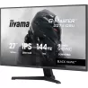 Ecran IIYAMA 27'' G-Master Black Hawk IPS Noir 2560x1440 16:9 1ms 144Hz 350cd/m² 1500:1 HPs HDMI DisplayPort 2xUSB HUB G-SYNC…