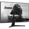 Ecran IIYAMA 27'' G-Master Black Hawk IPS Noir 2560x1440 16:9 1ms 144Hz 350cd/m² 1500:1 HPs HDMI DisplayPort 2xUSB HUB G-SYNC…