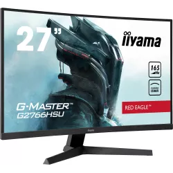 Moniteur IIYAMA 27 1ms G-MASTER Red Eagle dalle VA incurvé 165 Hz 1920x1080 250cd/m² 2xHDMI DP HPs 2xUSB HUB Black Tuner…