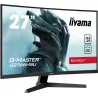 Moniteur IIYAMA 27 1ms G-MASTER Red Eagle dalle VA incurvé 165 Hz 1920x1080 250cd/m² 2xHDMI DP HPs 2xUSB HUB Black Tuner…