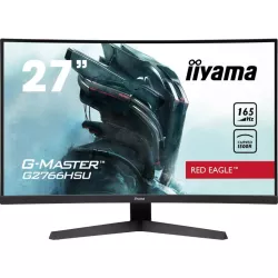 Moniteur IIYAMA 27 1ms G-MASTER Red Eagle dalle VA incurvé 165 Hz 1920x1080 250cd/m² 2xHDMI DP HPs 2xUSB HUB Black Tuner…