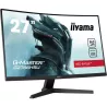 Moniteur IIYAMA 27 1ms G-MASTER Red Eagle dalle VA incurvé 165 Hz 1920x1080 250cd/m² 2xHDMI DP HPs 2xUSB HUB Black Tuner…
