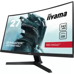Moniteur IIYAMA 27 1ms G-MASTER Red Eagle dalle VA incurvé 165 Hz 1920x1080 250cd/m² 2xHDMI DP HPs 2xUSB HUB Black Tuner…