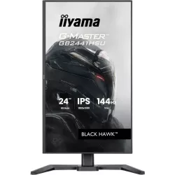 Ecran IIYAMA 23.8'' 1ms G-Master Black Hawk Noir IPS 1920x1080 16:9 144Hz 350cd/m² 1500:1 HDMI DisplayPort 2xUSB HPs 2x2W…