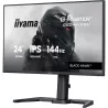Ecran IIYAMA 23.8'' 1ms G-Master Black Hawk Noir IPS 1920x1080 16:9 144Hz 350cd/m² 1500:1 HDMI DisplayPort 2xUSB HPs 2x2W…