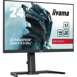 Ecran IIYAMA 23.8'' 0.2ms G-Master Red eagle Fast IPS 1920x1080 300cd/m² 180Hz HDMI DisplayPort 4xUSB HUB 3.2 HPs 15cm pied…