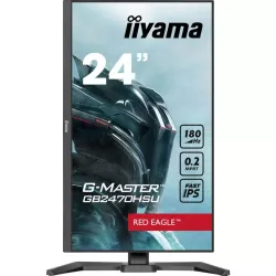 Ecran IIYAMA 23.8'' 0.2ms G-Master Red eagle Fast IPS 1920x1080 300cd/m² 180Hz HDMI DisplayPort 4xUSB HUB 3.2 HPs 15cm pied…