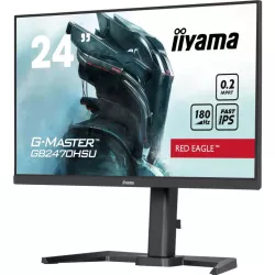 Ecran IIYAMA 23.8'' 0.2ms G-Master Red eagle Fast IPS 1920x1080 300cd/m² 180Hz HDMI DisplayPort 4xUSB HUB 3.2 HPs 15cm pied…
